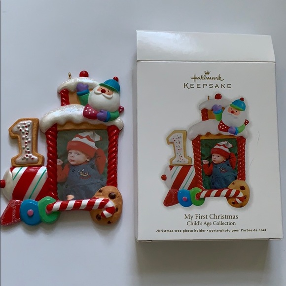 Baby Christmas Photo Frame Picture Holder Ornament - Picture 5 of 8